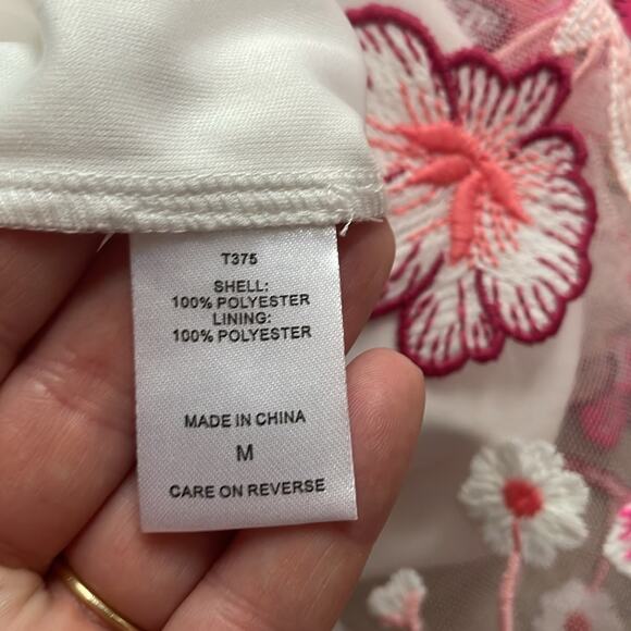 Alexia Admor Embroidered Off the Shoulder Top - Picture 13 of 16